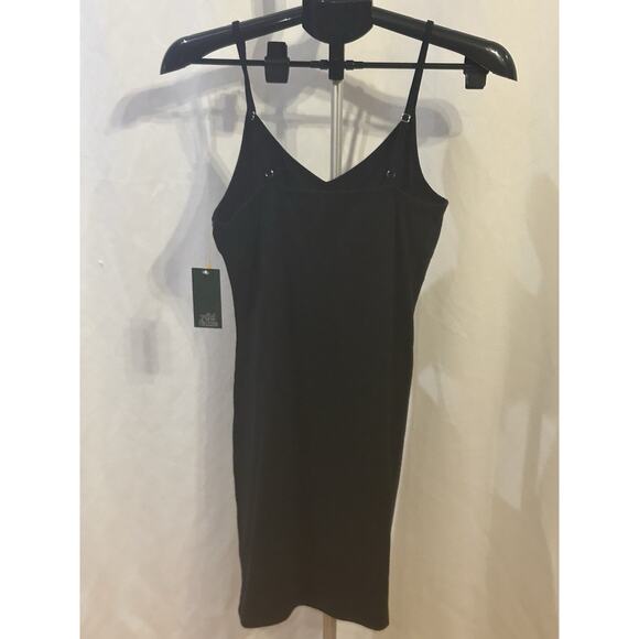 NWT Wild Fable Black Spaghetti Strap Dress size L - Picture 4 of 5
